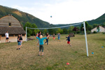 Tournoi de volley au village de vacances