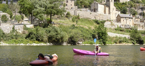 Canoe dans les Gorges du Tarn
