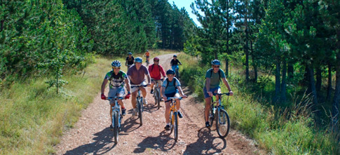 Sortie VTT sur le causse de Mende