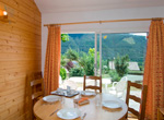 Villa 6 personnes : coin repas